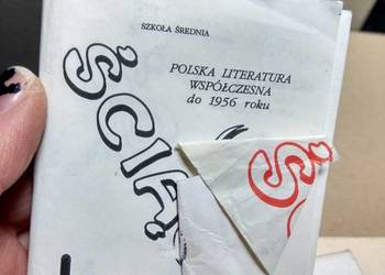 Ściąga mini z polskiego Greg współczesns antykwariat szkolny