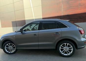 AUDI Q3 2014 2x S-LINE bardzo zadbany bogate wyposażenie bez wkładu