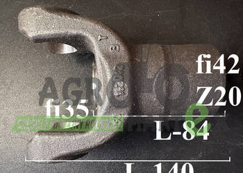 RE190964 JARZMO PRZEGUBU Z20 JD