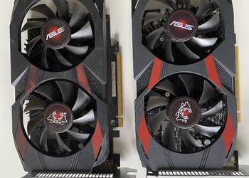 Sprzedam karty graficzne ASUS GTX 1050 TI