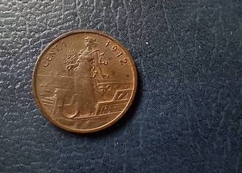 Stare monety 1 cent 1912 Włochy