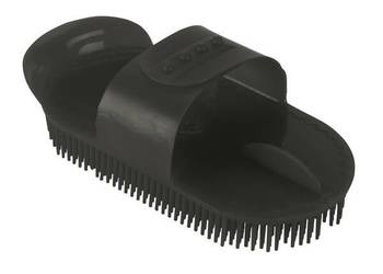 Zgrzebło plastikowe igiełkowe, 17.5x8.5 cm czarne 1885KER