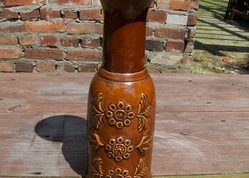 wazon glazurowany 26 cm z popielniczką