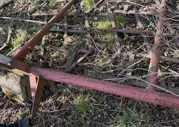 Brona zebowa zawieszana trzypolowa