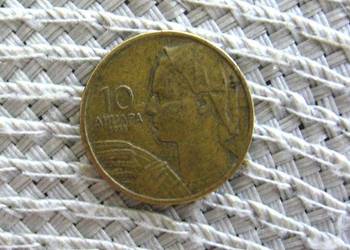 Jugosławia 10 Dinarów 1955r