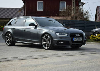 Audi A4 Avant 2.0D 2015r 3x S-Line/ Navi/ PDC/ Led/ Elektryczna Klapa/ Spr…