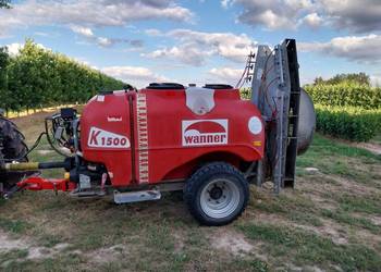 Opryskiwacz sadowniczy Wanner K 1500L