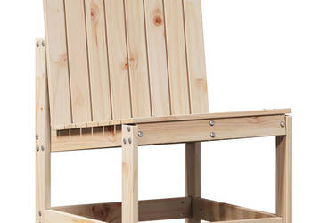 Krzesło ogrodowe 505x55x77 cm lite drewno sosnowe WM-832615