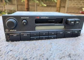 Radio VW Alpha klasyk kaseta golf polo passat