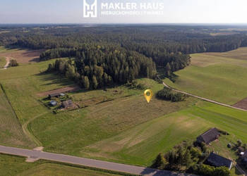 Działka 3001 m2 z warunkami zabudowy - Węgielnia