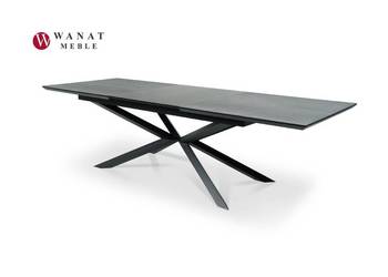 Stół ze spieku kwarcowego rozkładany 200-280x90cm SAVOIA