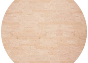 Okrągły blat do stolika Ø80x25 cm surowe drewno dębowe WM-342905