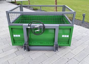 skrzynia transportowa na tył ciągnika tylny TUZ kiper hydrauliczny