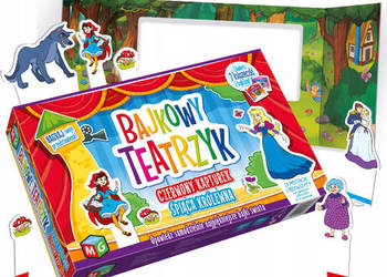 bajkowy teatrzyk CZERWONY KAPTUREK / ŚPIĄCA KRÓLEWNA