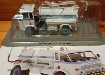 STAR 28 SW-21 WUKO deagostini 1:43 Kultowe ciężarówki auta PRL model