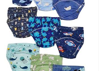 Majtki treningowe dla chłopca nauka sikania odpieluchowanie pieluchy 9 szt