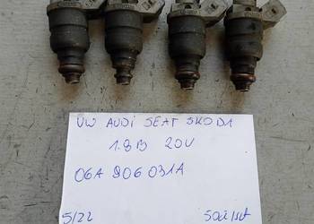 Sprawdzony wtryskiwacz VW Audi  1.8 B 20V 06A906031A