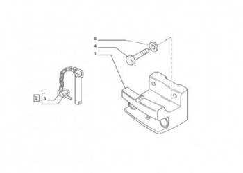 New Holland T6010 T6090 T6070 T7230 Wspornik 82029737