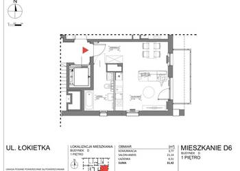 Mieszkanie Kraków 31,42m2 ul. Łokietka wysoki standard gotowe do wejścia