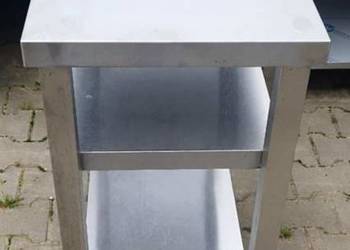 Stół Gastro z 2ma Półkami- 40/70/85 cm - S 1149.O