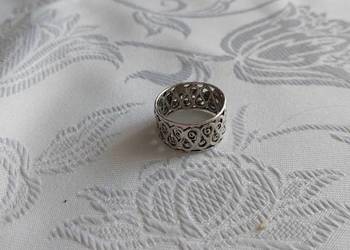 Pierścionek ażurowy lata 60te