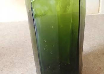 zielone szkło-słoje