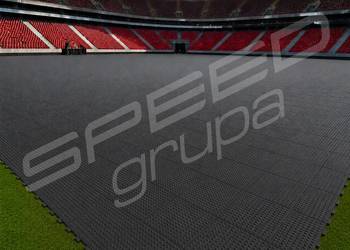 Nawierzchnia ochronna na murawę stadionów i boisk – SPEED event PRO