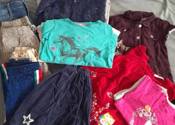 Paka ubrań dziewczynka roz.116/122 -29szt.,1 sztuka -1,5zł