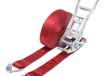 PAS TRANSPORTOWY  5,0T,  9,0M B=50MM, ERGO, CZERWONY, METKI 2026, EN 1
