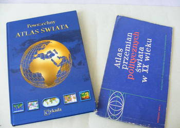 Powszechny atlas świata + Atlas przemian politycznych świata