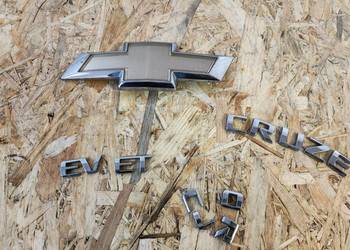 Znaczek Emblemat Klapy Bagażnika Chevrolet Cruze