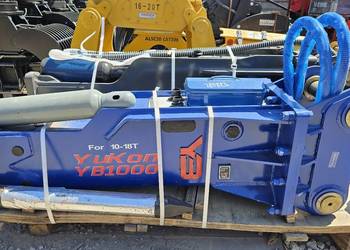 Hydrauliczny młot wyburzeniowy Yukon YB1000 960 kg do koparki 12-20t