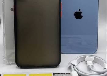 iPhone 14 128 GB Blue 86% Gwarancja Apple / 2x etui + szkło hartowane
