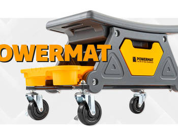 krzesło  warsztatowe stołek taboret na kółkach