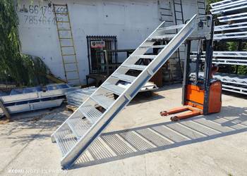 Schody metalowe wema wejście na 225 cm 11 stopni