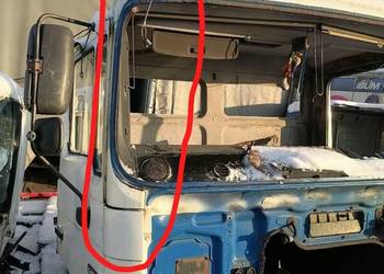 MAN F90 F2000 słupek cięty wycięty z Kabiny