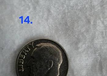 Moneta dime z roku 1980