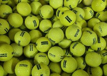 Piłki golfowe range kat.B żółte 100szt