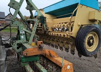 Zestaw uprawowy siewny amazone sulky brona wahadlowa z siewnikiem