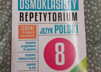 REPETYTORIUM EGZAMIN ÓSMOKLASISTY JĘZYK POLSKI NAJNOWSZE WYDANIE GREG