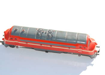 Stara zabawka lokomotywa NOHAB M 61 001 MAV, PIKO