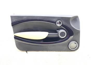 BOCZEK DRZWI LEWY PRZÓD MINI R56 Hatchback 05-14 TAPICERKA