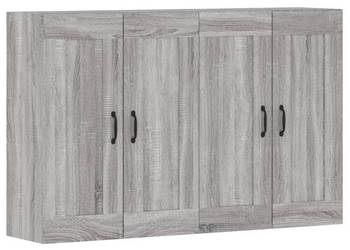 Wiszące szafki 2 szt szary dąb sonoma materiał drewnopochodny WM-3197991