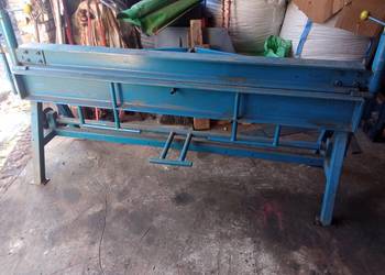 Giętarka do blachy zaginarka krańcówka 205cm solidna masywna