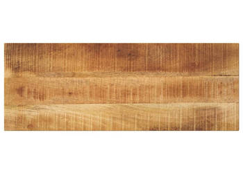 Blat do stolika 70x30x25 cm prostokątny surowe drewno mango WM-371294