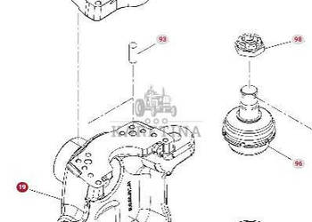 Fendt 936 GEN 7 Obudowa łączona Przegubu Płytka CZĘŚCI H218PF050036A H218P…