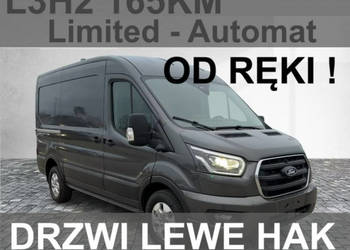 Ford Transit Automat Limited L3H2 165KM Drzwi Lewe 1860 zł Od ręki !!! Hak
