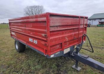 Przyczepa Wywrotka Wecknann Tuhti 6.5T Jak Nowa  TRANSPORT (Pronar,Autosan)