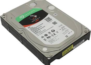 Nowy 3,5" dysk wewnętrzny Seagate IronWolf NAS ST8000VN004 - 8TB
