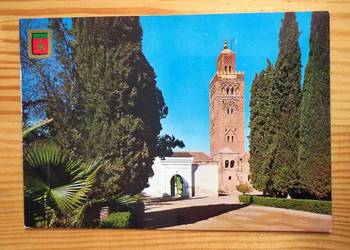 MARAKESZ - WIDOK NA MECZET KSIĘGARZY